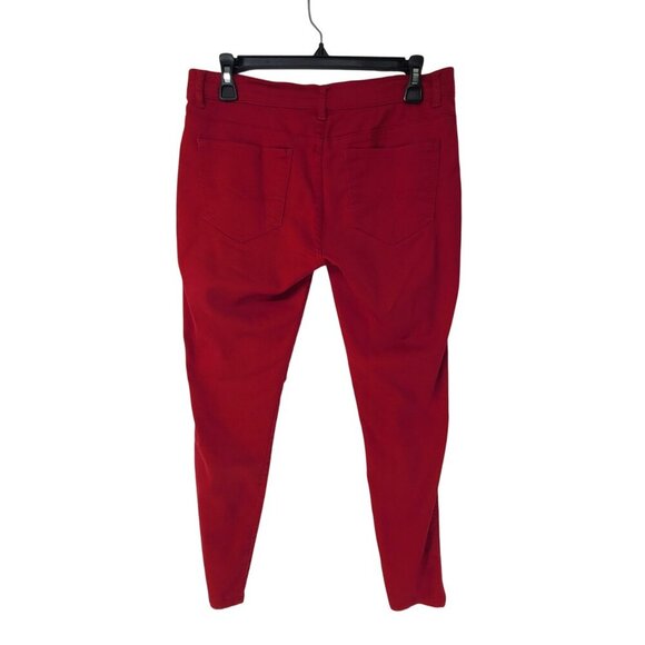 NY & Co. Women's Jean Legging Red Size 6 - Picture 4 of 7